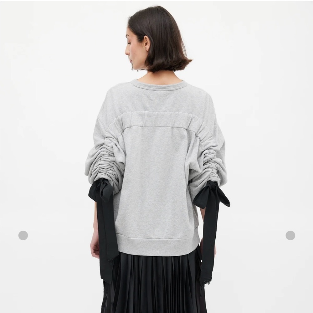 Dries van Noten SS20 Oversized grey Sweater Sweatshirt XS